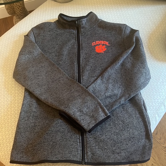 KA For HER Knights Apparel Clemson Woman’s Zip Jacket - Picture 3 of 15